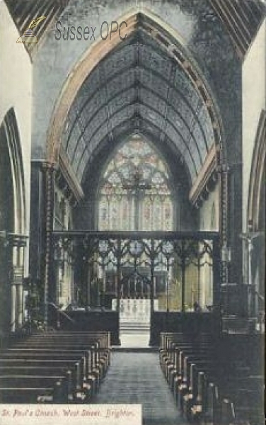 Image of Brighton - St Paul's Church (interior)
