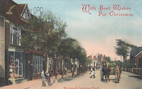 Image of Burwash - Looking East (Christmas)