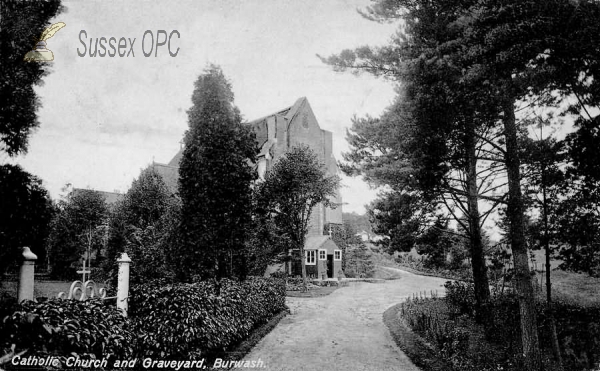 Burwash - Catholic Church and Graveyard