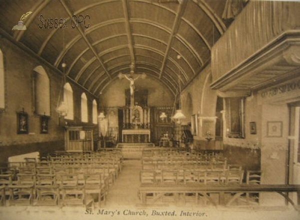 Image of Buxted - St Mary's Church (Interior)