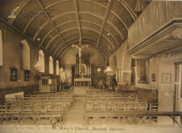 Buxted - St Mary's Church (Interior)