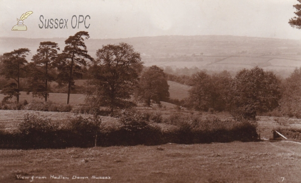 Image of Hadlow Down - View