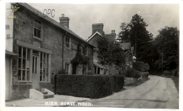 Image of High Hurstwood - The shop and houses