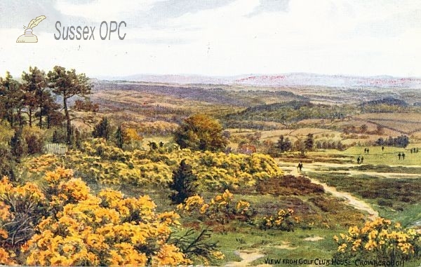 Image of Crowborough - View from the golf club house