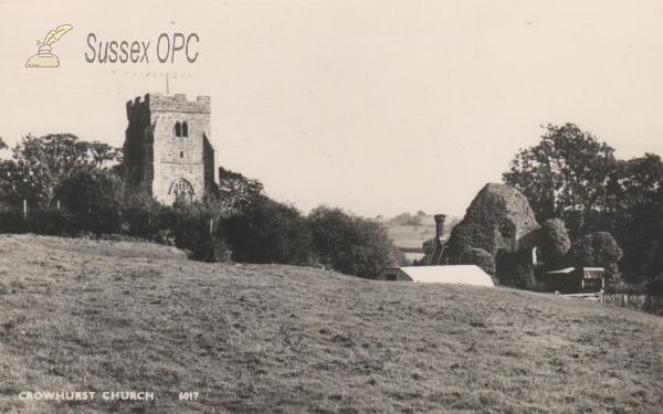 Crowhurst - St George's Church from the West