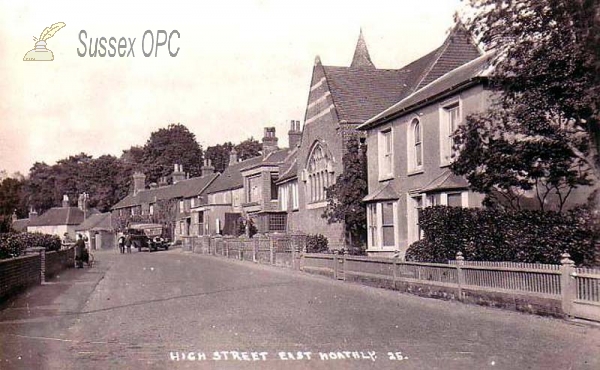 Image of East Hoathly - High Street & Wesleyan Church