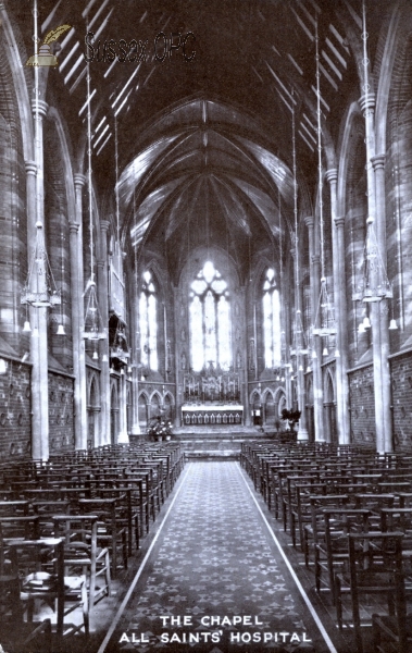 Eastbourne - All Saints Hospital Chapel (interior)