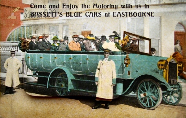 Image of Eastbourne - Bassett's Blue Cars