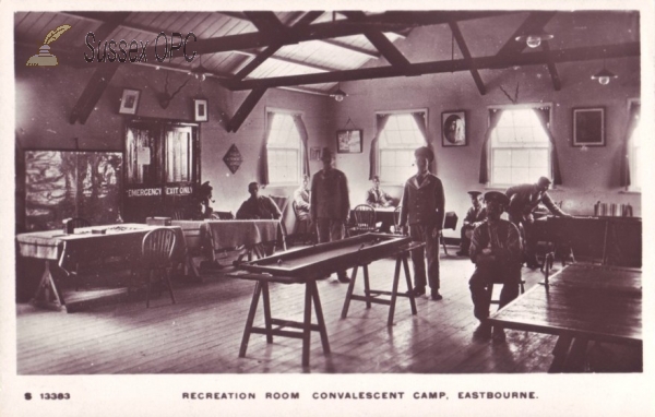 Eastbourne - Convalescent Camp (Recreation Room)