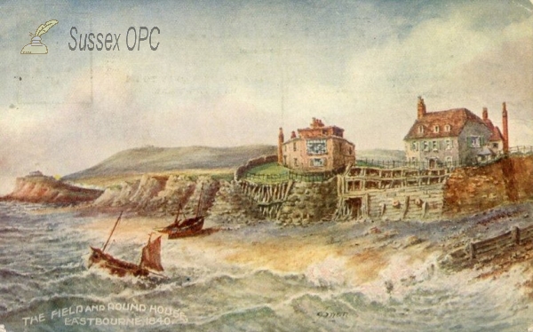 Eastbourne - The Field & Round House in 1840