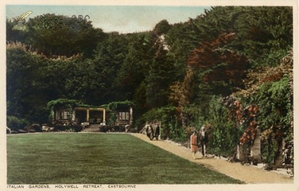 Image of Eastbourne - Holywell Retreat, Italian Gardens