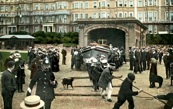 Image of Eastbourne - Launch of the Lifeboat