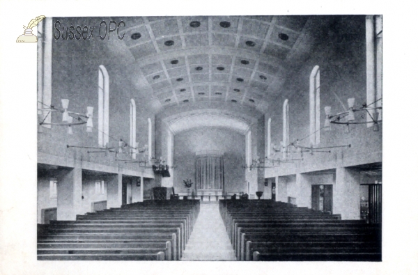 Eastbourne - St John's Church, Meads (Interior)