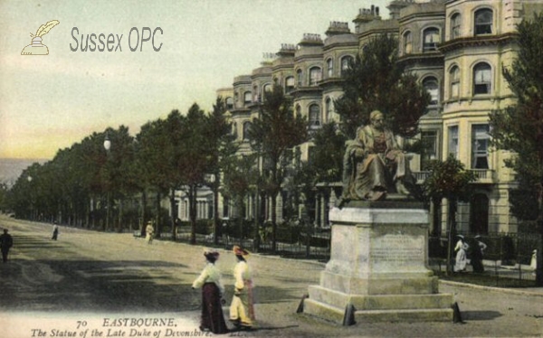 Image of Eastbourne - Statue (Duke of Devonshire)
