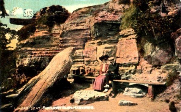 Image of Fairlight - Lovers' Seat, Fairlight Glen