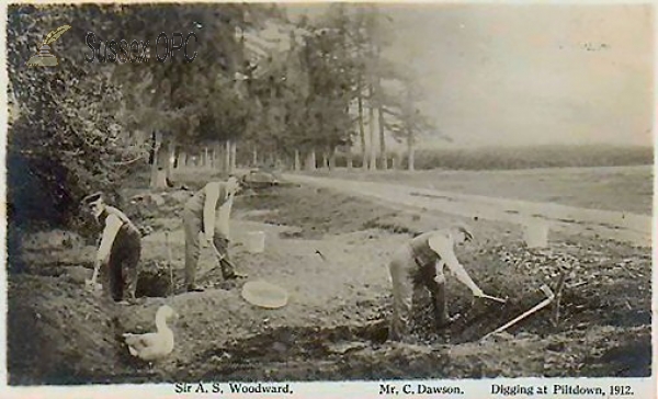 Image of Piltdown - Digging for Piltdown Man