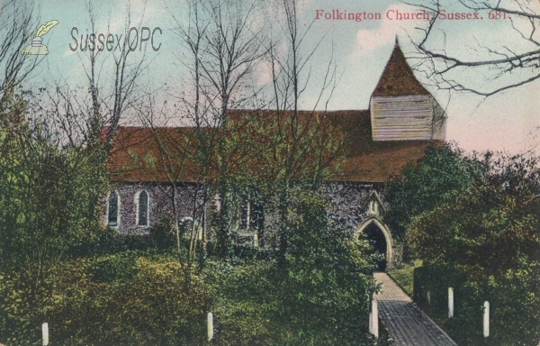 Folkington - St Peter's Church
