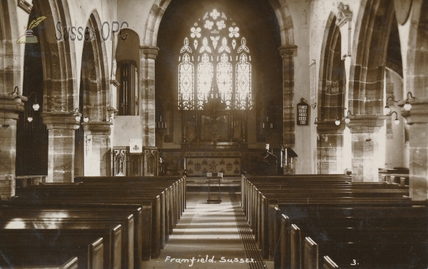 Image of Framfield - St Thomas à Becket (Interior)