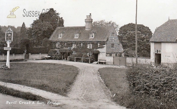 Image of Eridge - Nevill Crest & Gun