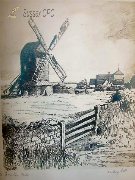 Image of Friston - The Church & Windmill