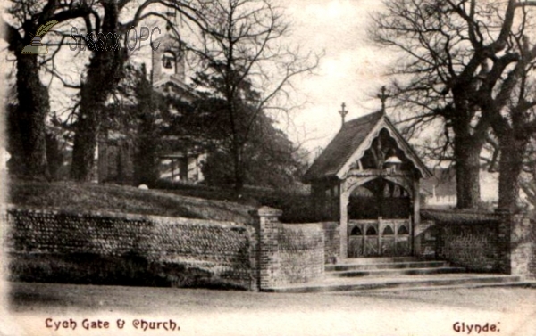 Glynde - St Mary's Church & Lychgate