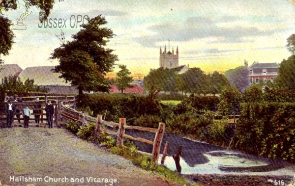 Image of Hailsham - St Mary's Church & Vicarage