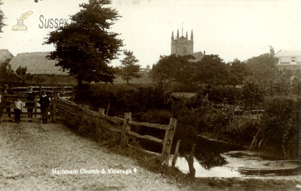 Image of Hailsham - Church & Vicarage