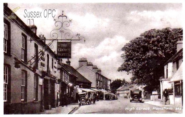 Image of Hailsham - High Street & Crown Hotel