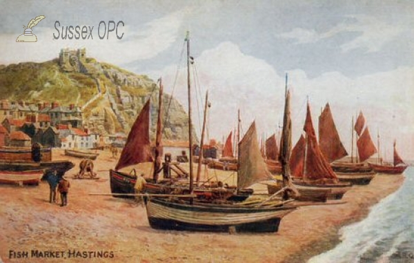 Image of Hastings - Fish Market