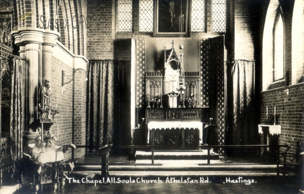Hastings - All Souls Church, Athelstan Road - Interior