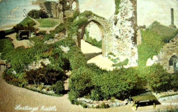 Hastings - The Castle showing the Chapel