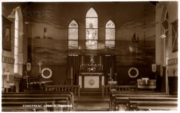 Image of Hastings - Fishermens Church (Interior)