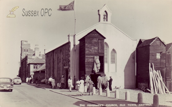 Image of Hastings - The Fishermen's Church & Old Town