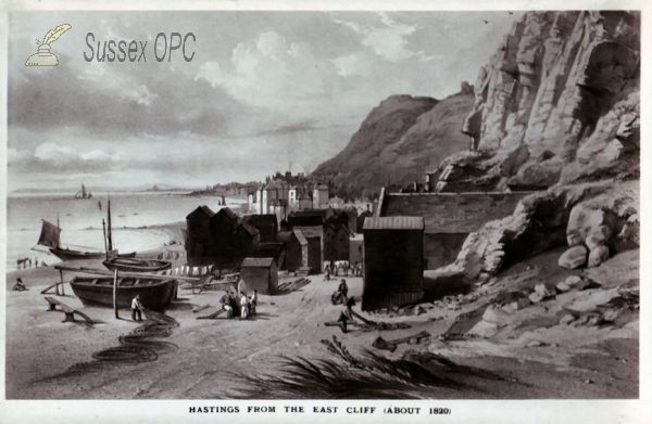 Image of Hastings - View from the East Cliff