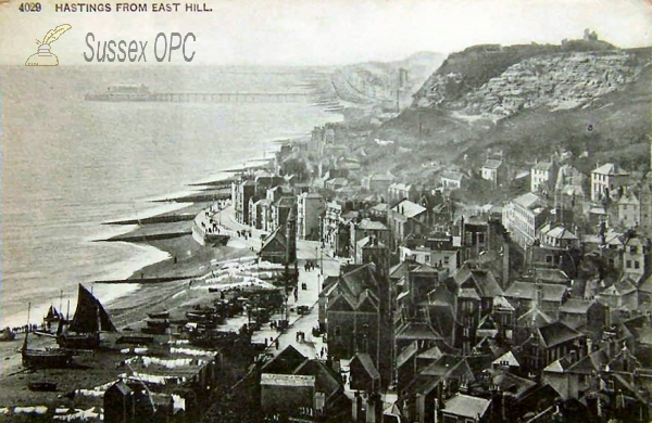 Image of Hastings - View from East Hill