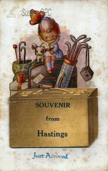 Image of Hastings - Just Arrived Souvenir