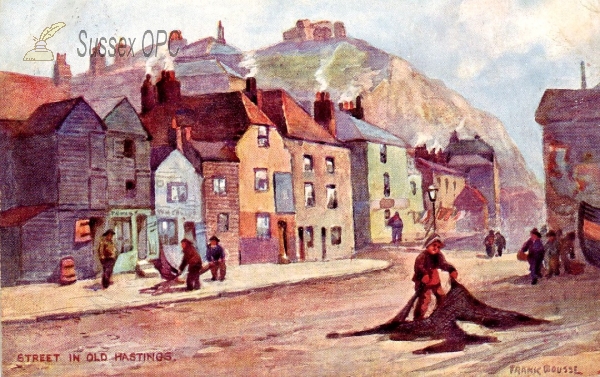 Image of Hastings - Street in Old Hastings