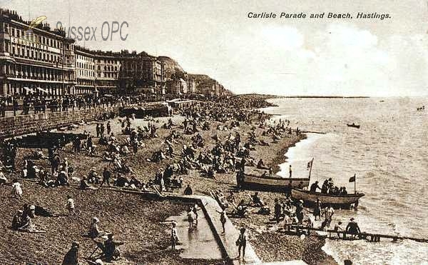Image of Hastings - Carlisle Parade & Beach