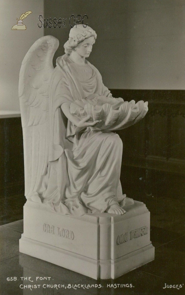 Image of Hastings - Christ Church, Blacklands (Font)