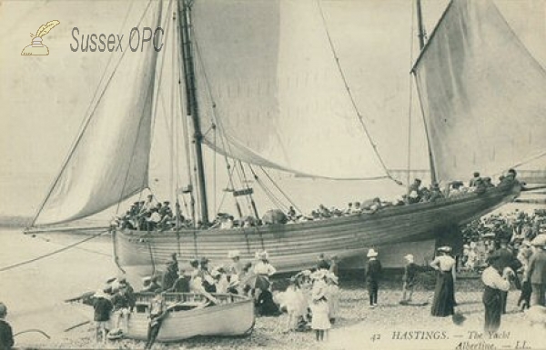Image of Hastings - The Yacht Albertine