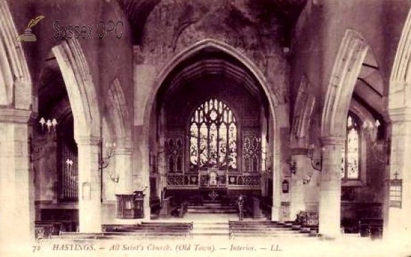Hastings - All Saints Church (Interior)