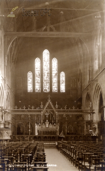 Image of St Leonards - Christ Church - Interior