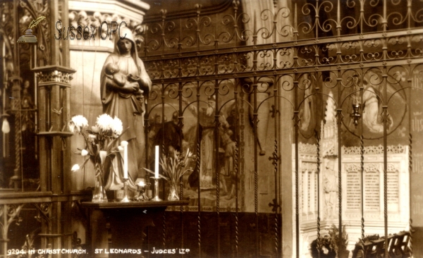 Image of St Leonards - Christ Church - Interior