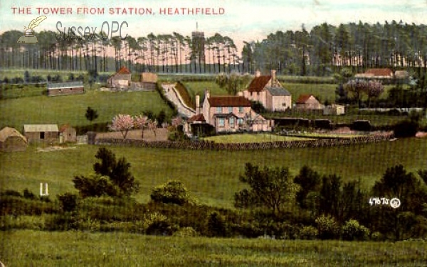 Image of Heathfield - The tower from the station