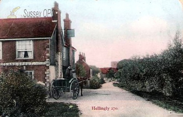 Image of Hellingly - Public House & Church