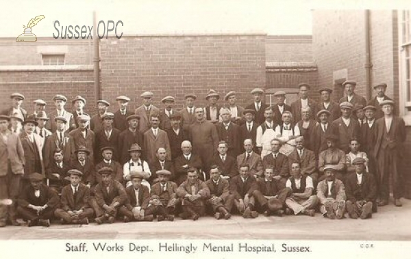 Image of Hellingly - East Sussex County Asylum (Staff)