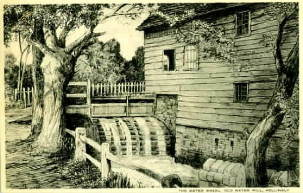 Hellingly - Old Water Mill - Water Wheel