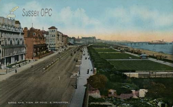 Image of Hove - Birds eye view of Hove & Brighton