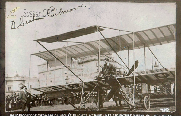 Image of Hove - Lawns (Mr Graham Gilmour's Biplane)