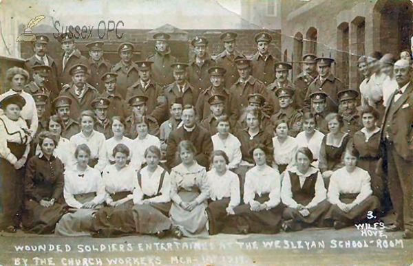 Image of Hove - Wounded Soldiers (Wesleyan School Room)